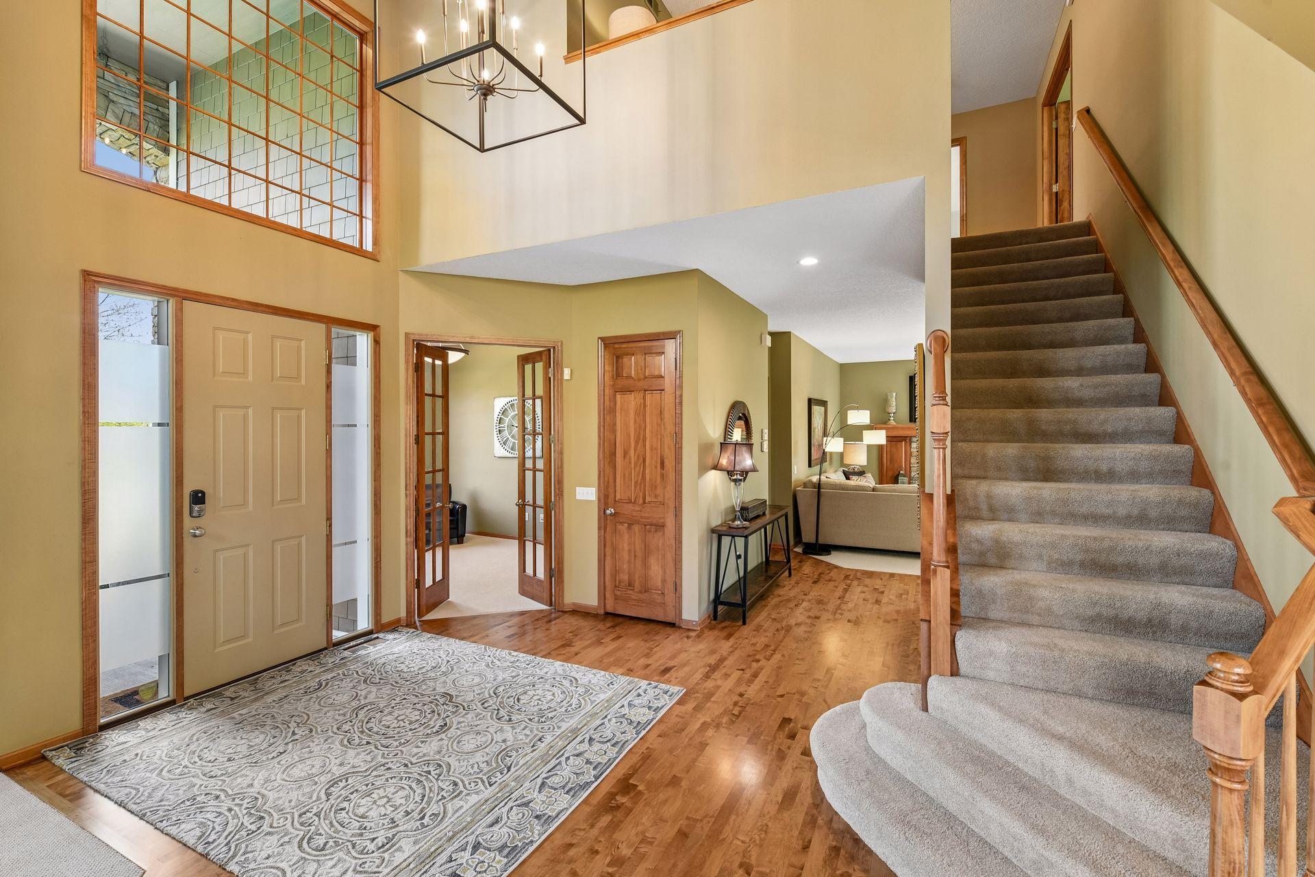 Step inside to discover the fantastic Kenton floor plan featuring hardwood floors and open spaces.