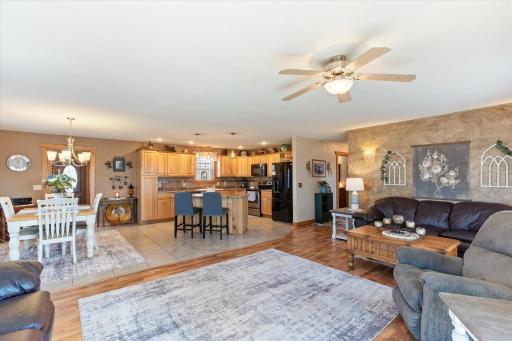 Tile and hardwood floors with in-floor heat