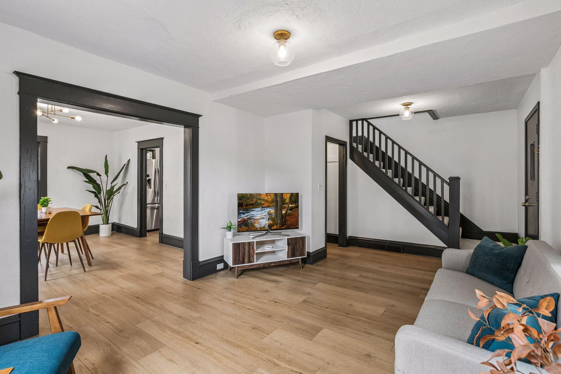 Beautiful Open Staircase