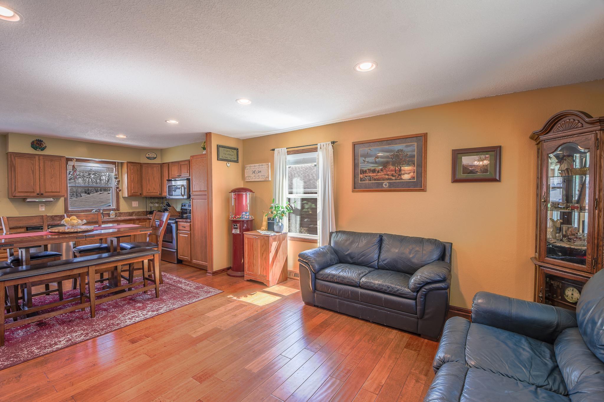 Open living space provides flexibility for seating and everyday comfort.