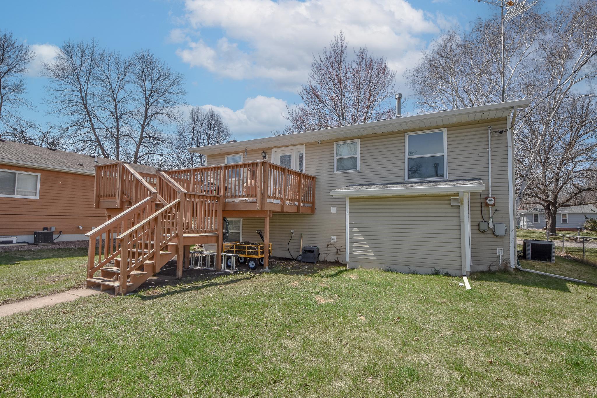 Plenty of yard space for outdoor activities.