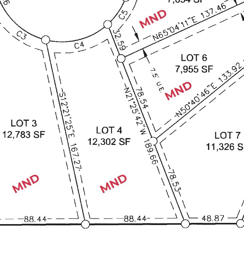 Approximate Lot Location