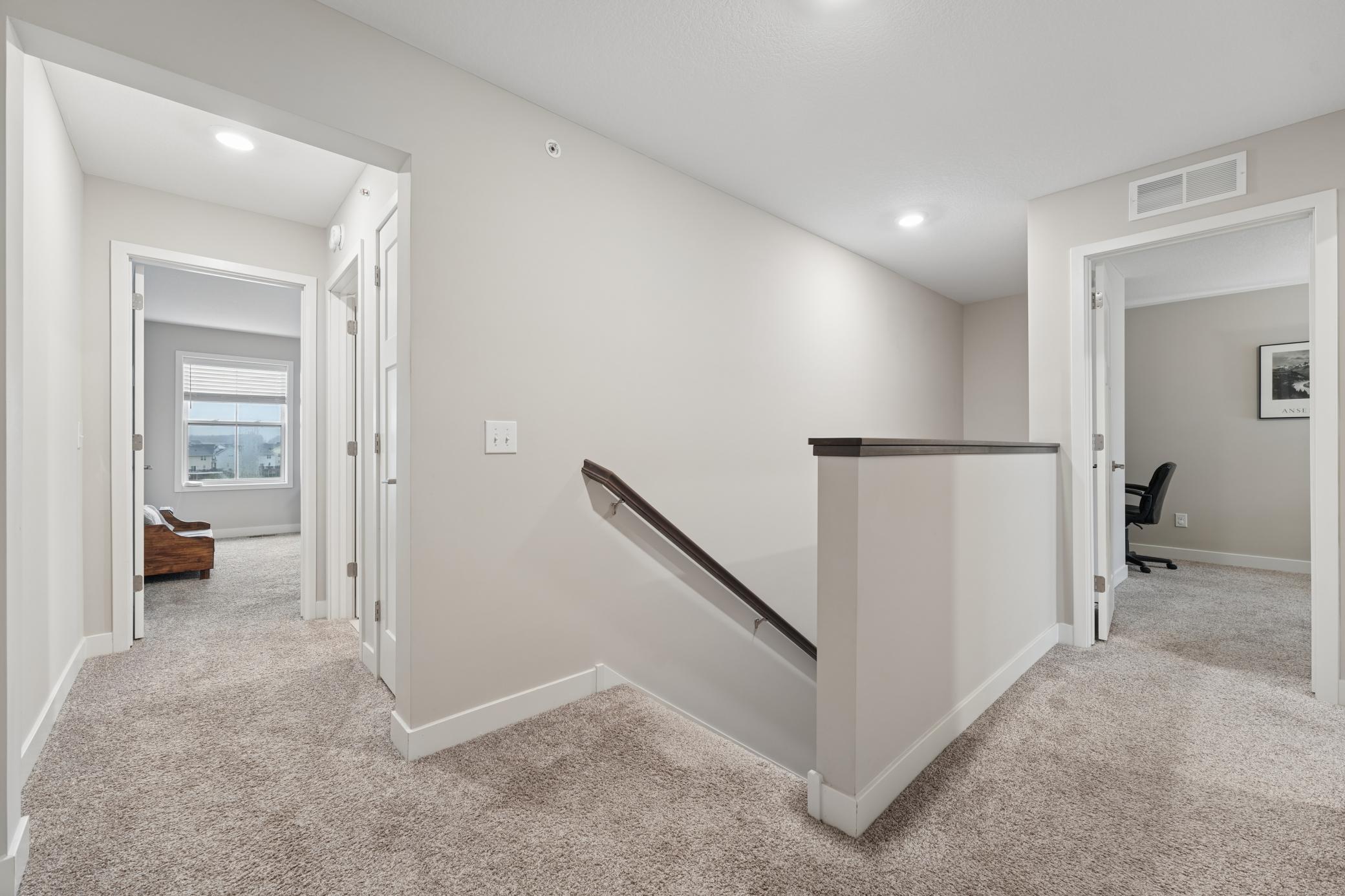 Upper floor landing area.