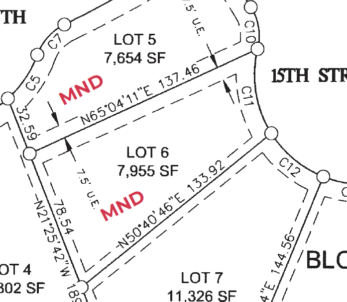 Approximate Lot Location