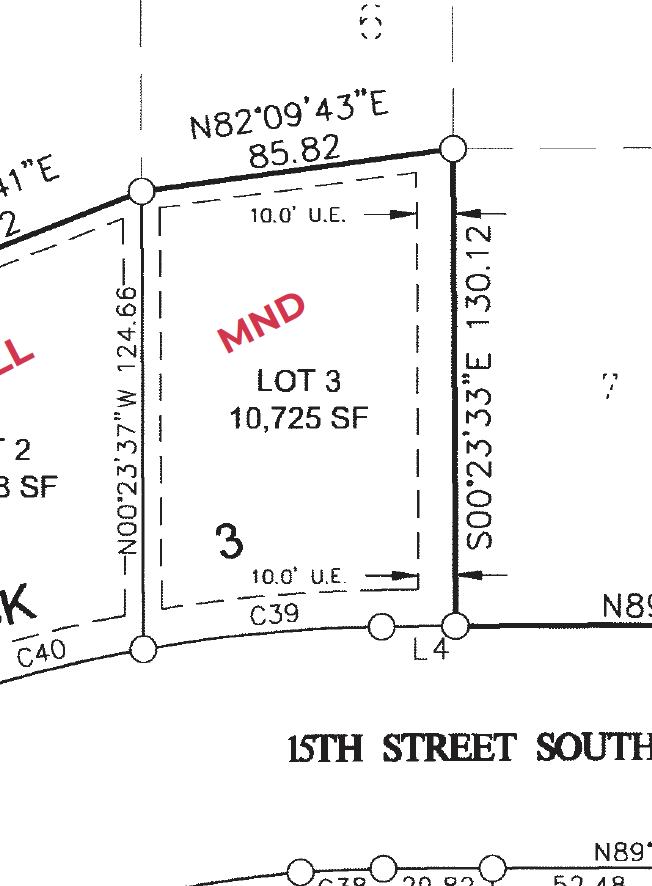 Approximate Lot Location