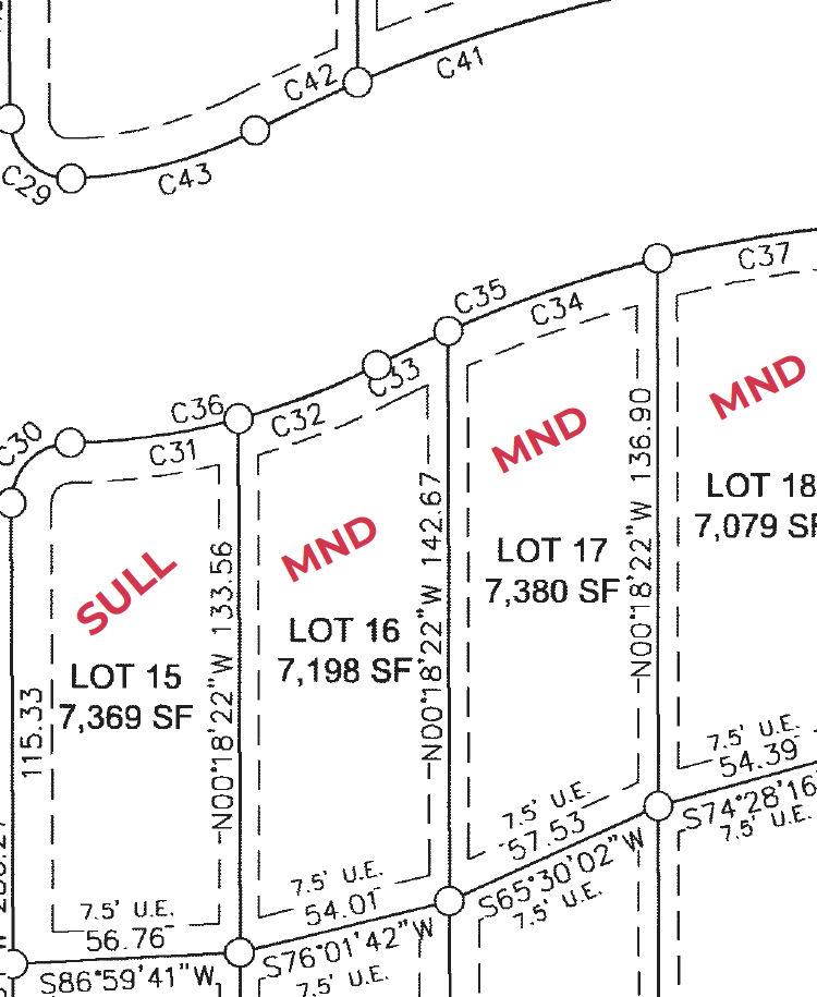 Approximate Lot Location