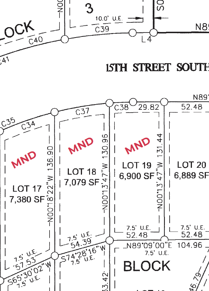 Approximate Lot Location