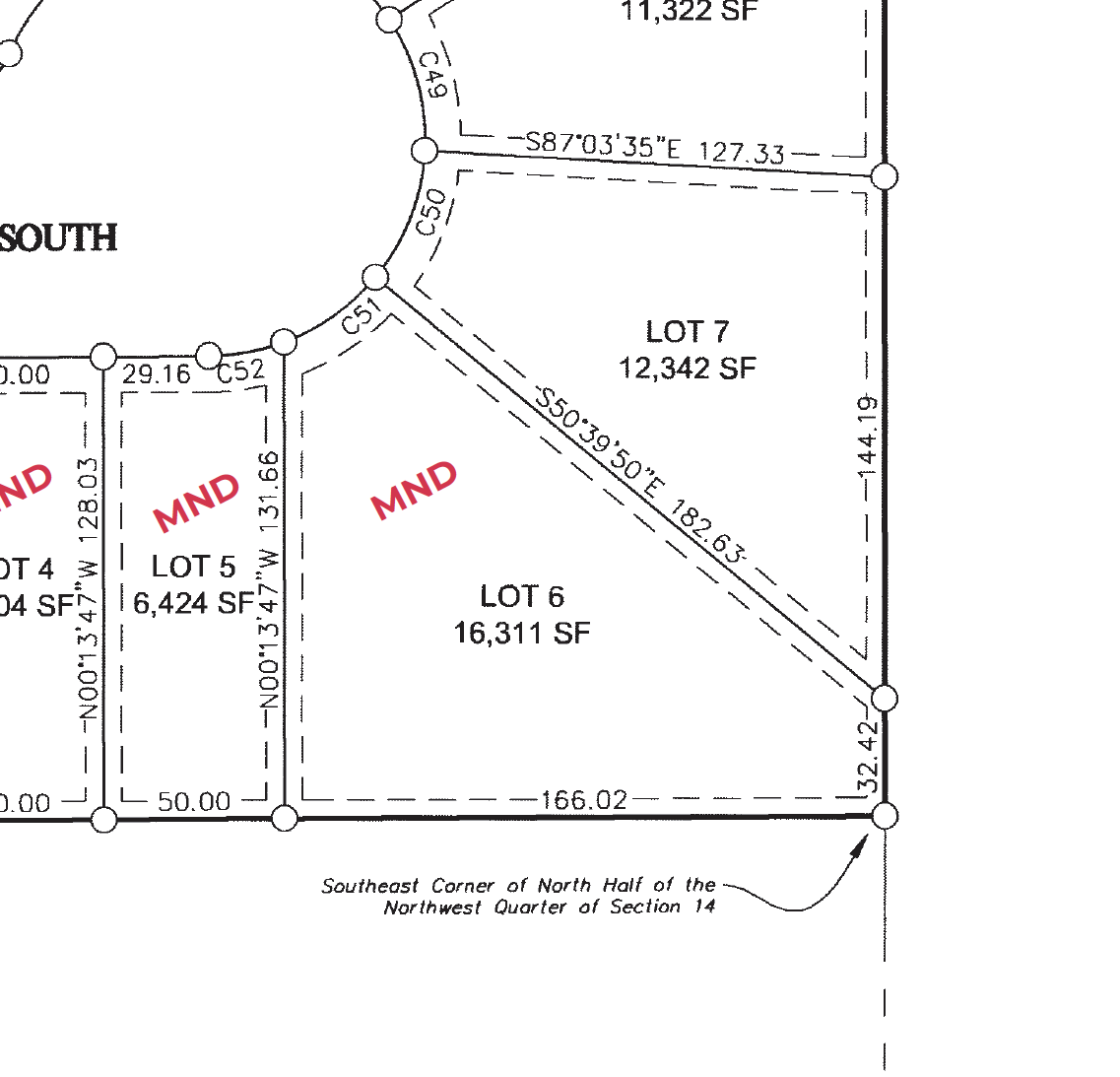 Approximate Lot Location