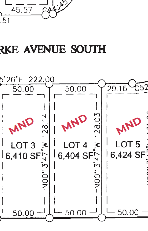 Approximate Lot Location