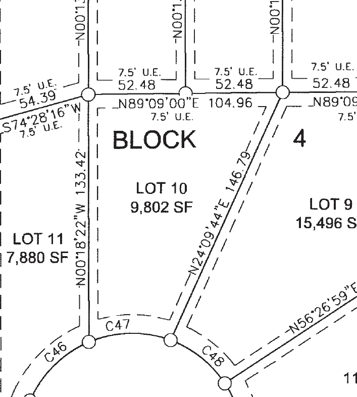 Approximate Lot Location