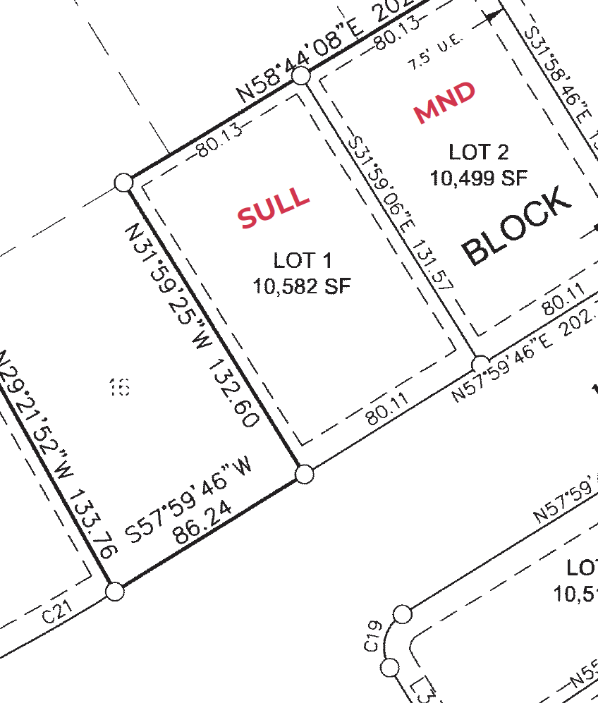 Approximate Lot Location