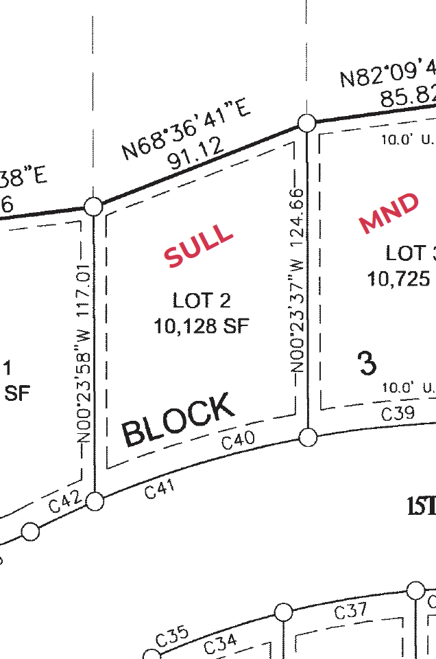Approximate Lot Location