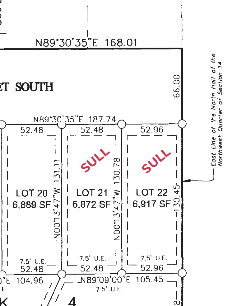 Approximate Lot Location