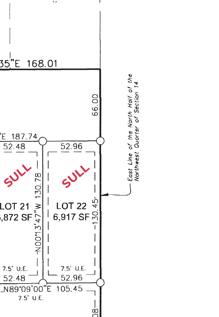 Approximate Lot Location