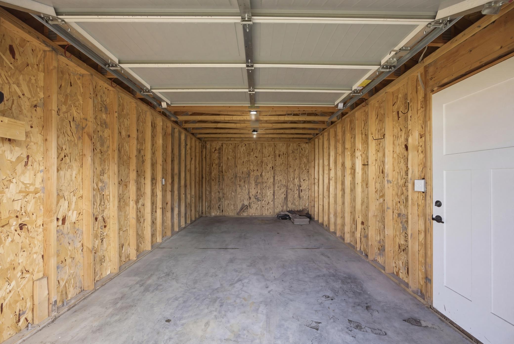Shed with Concrete Floor