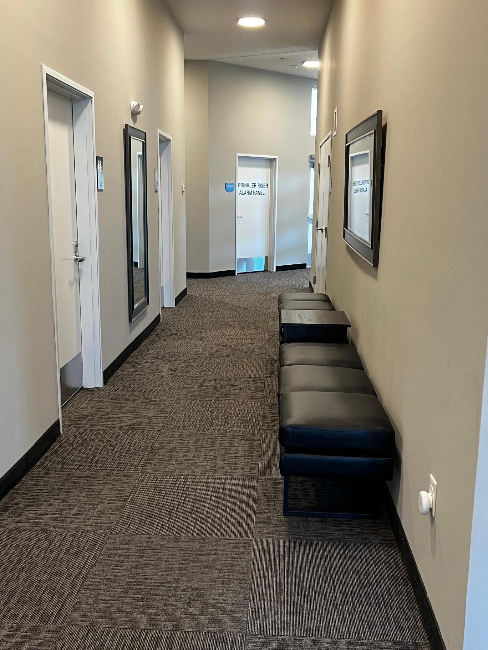 Common area hallway