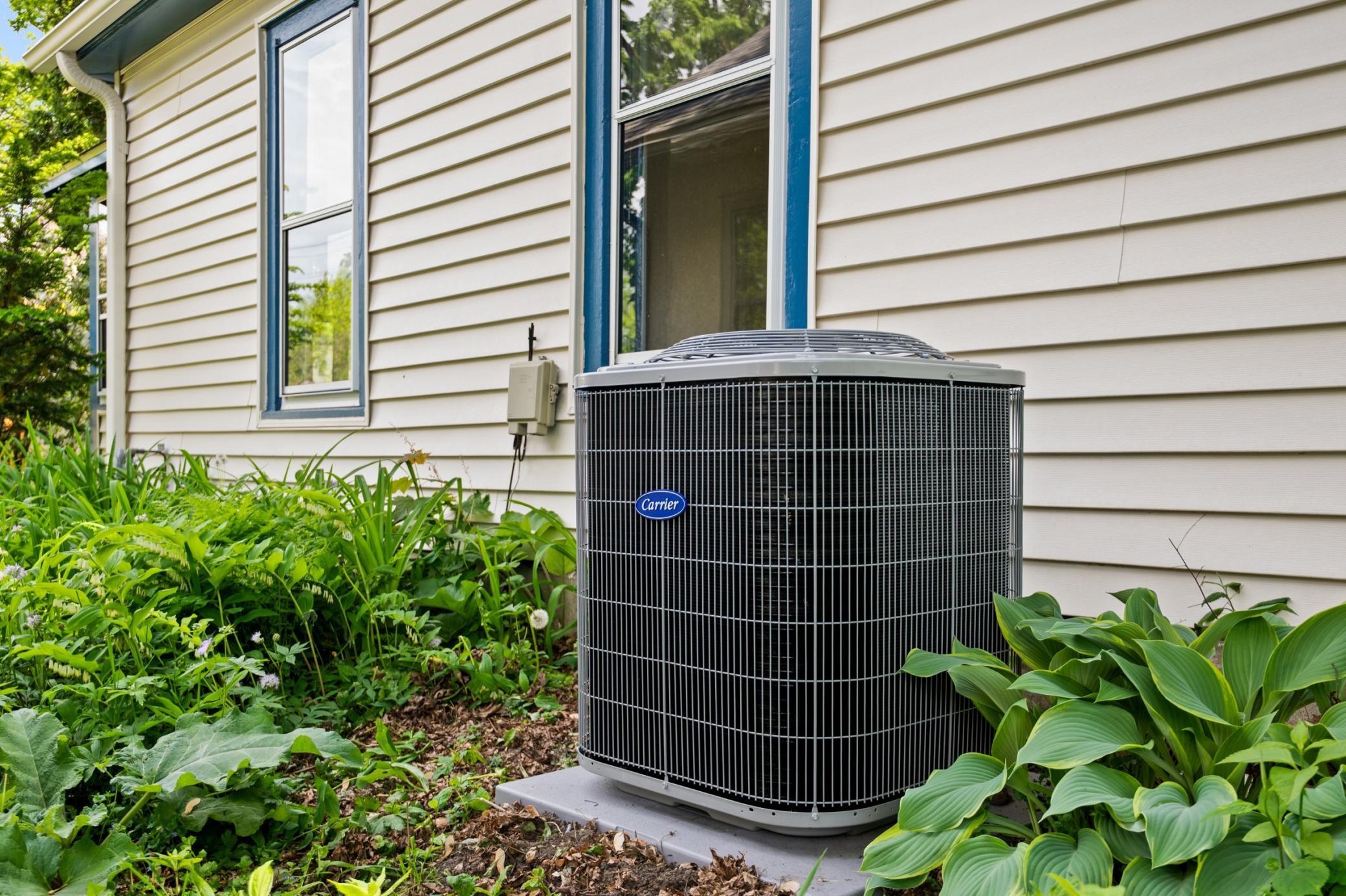 Brand new central air conditioner May of 2026.