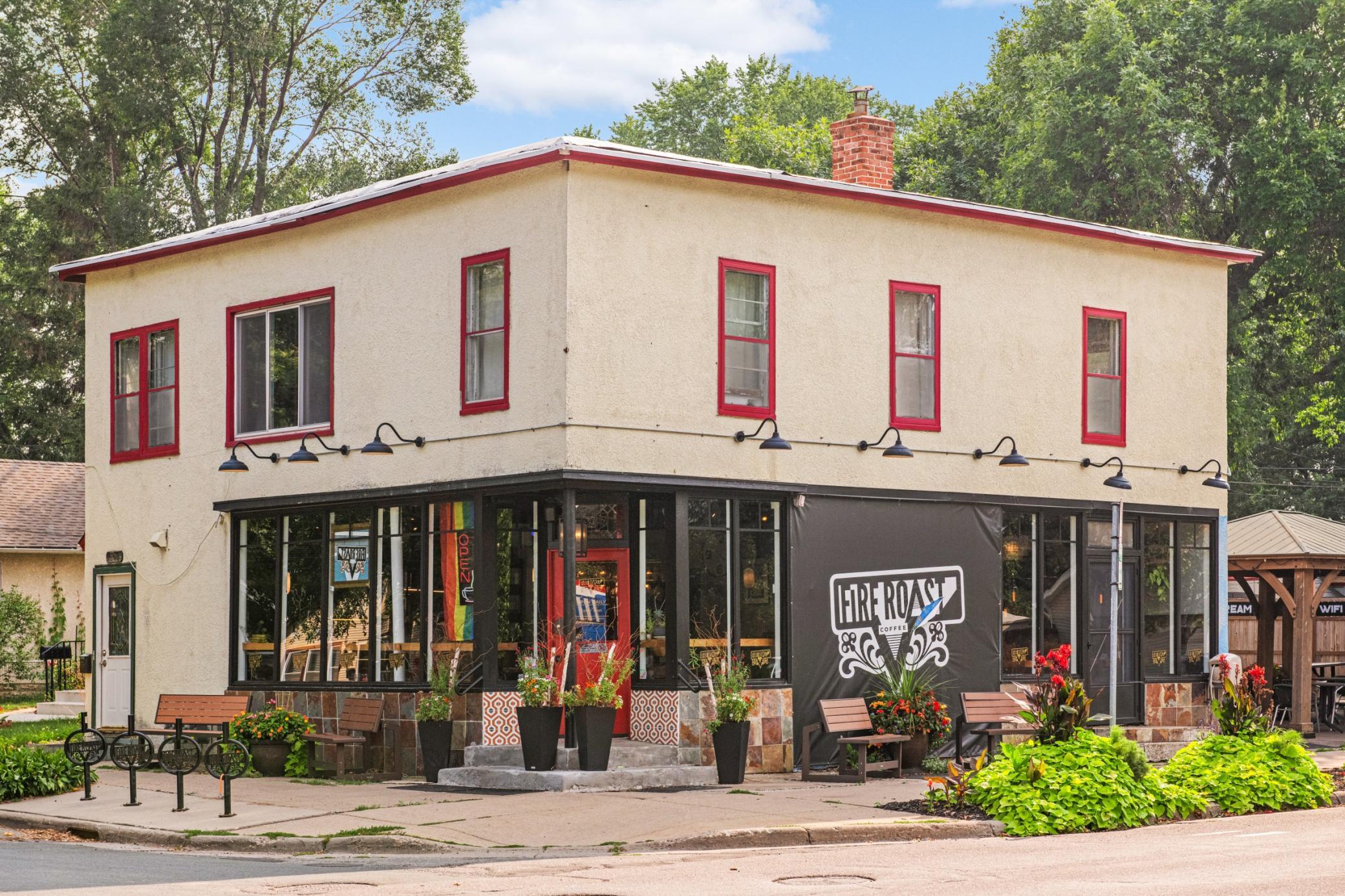 Your neighborhood coffee shop is moments away.