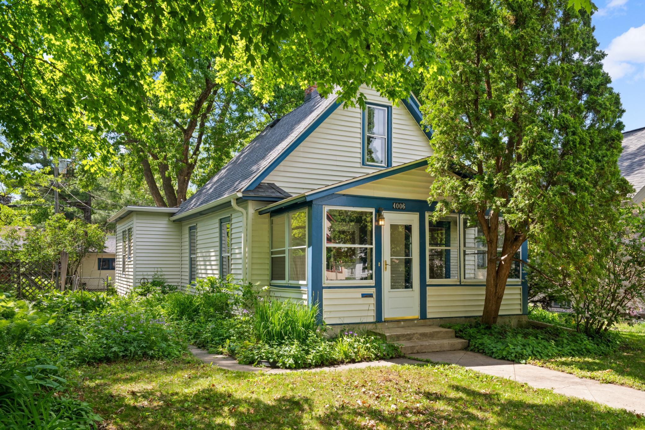 Charming South Minneapolis home filled with timeless character.