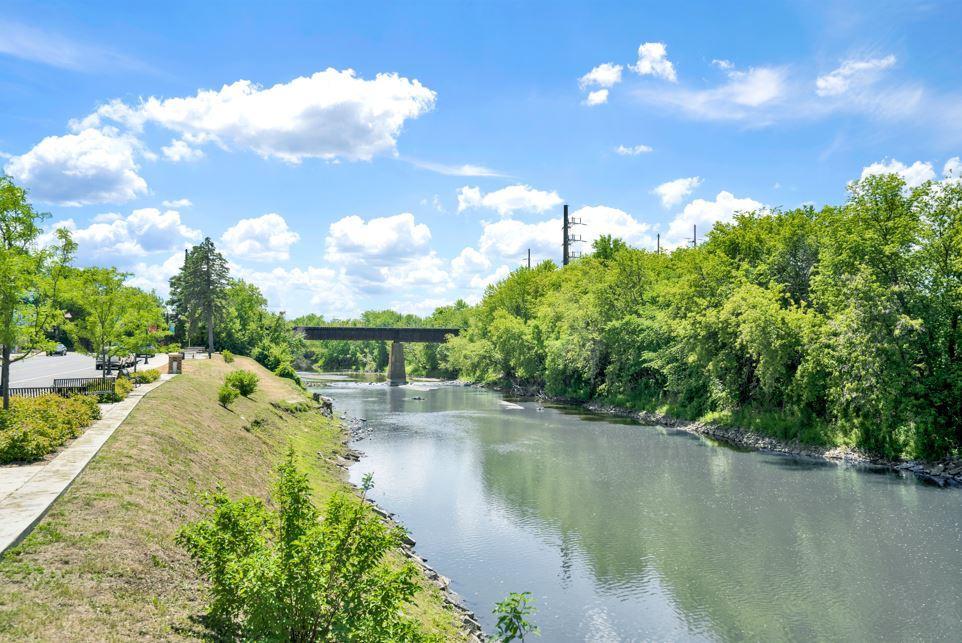 River Front Park makes it easy to explore and enjoy the beauty of the Crow River. The park is a great place to be in the summer on a day like this but is also stunning in the fall when leaves change.
