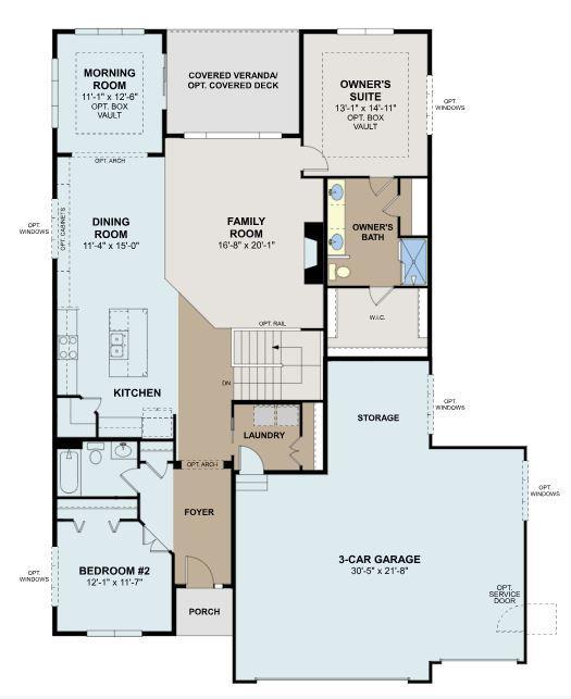 Looking for a home with an open concept design, this home delivers, designed to optimize living and entertaining spaces. (artist rendering)
