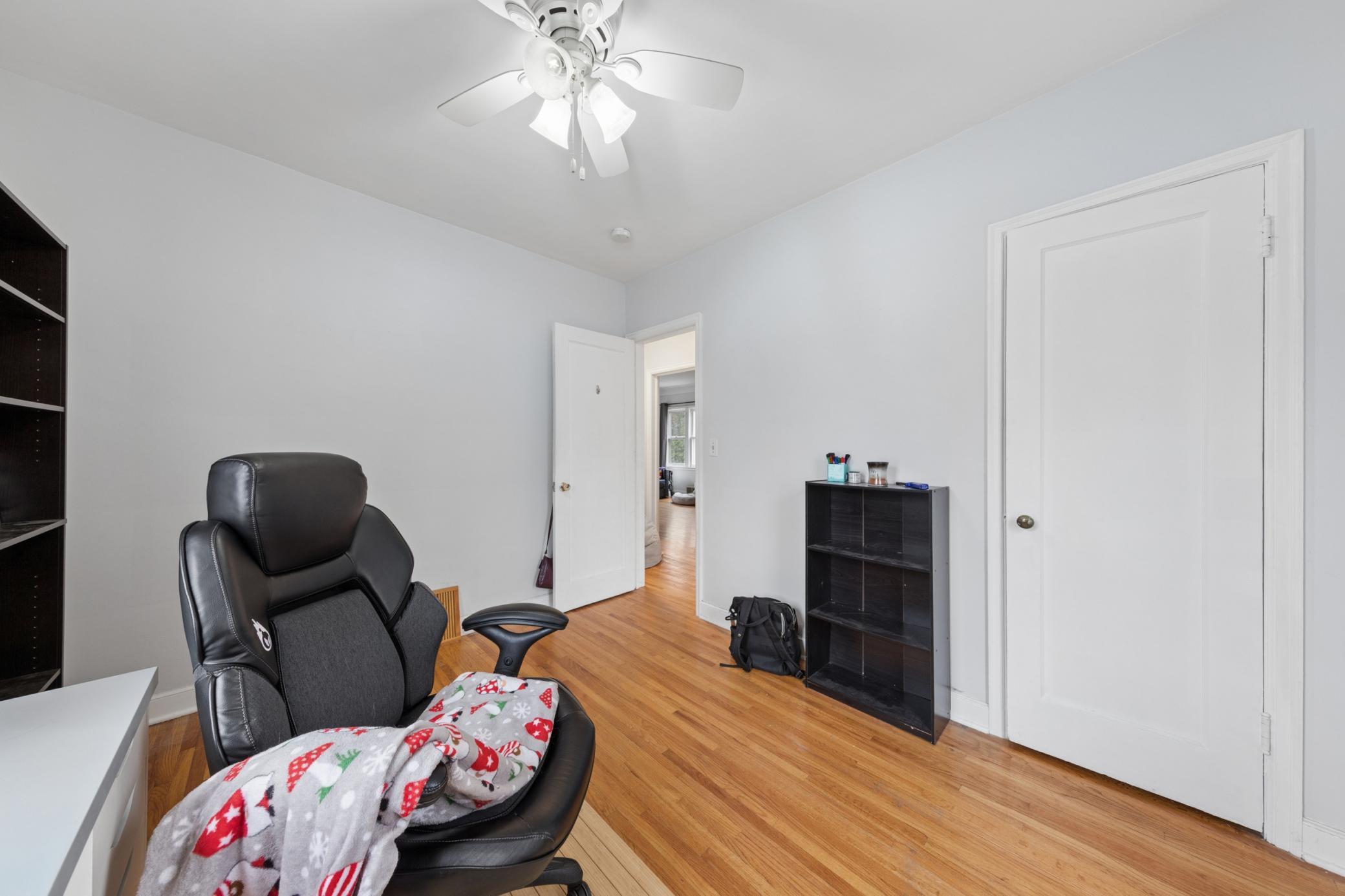 Comfortable bedroom with great natural light and flexible layout options.