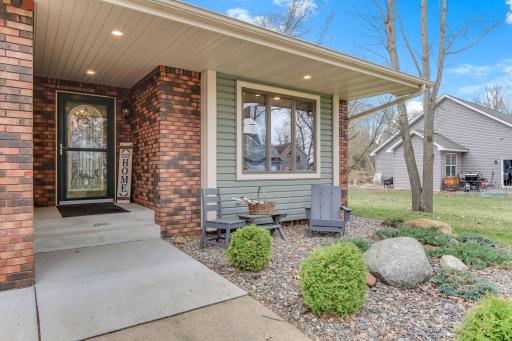 enjoy the sunsets disappear into the lake from the front of the home
