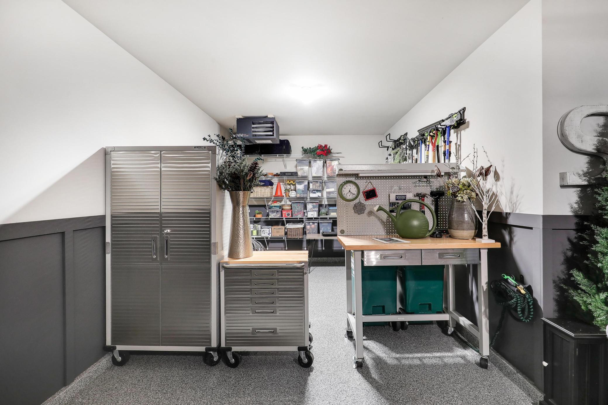 Tandem 3rd stall being used as storage