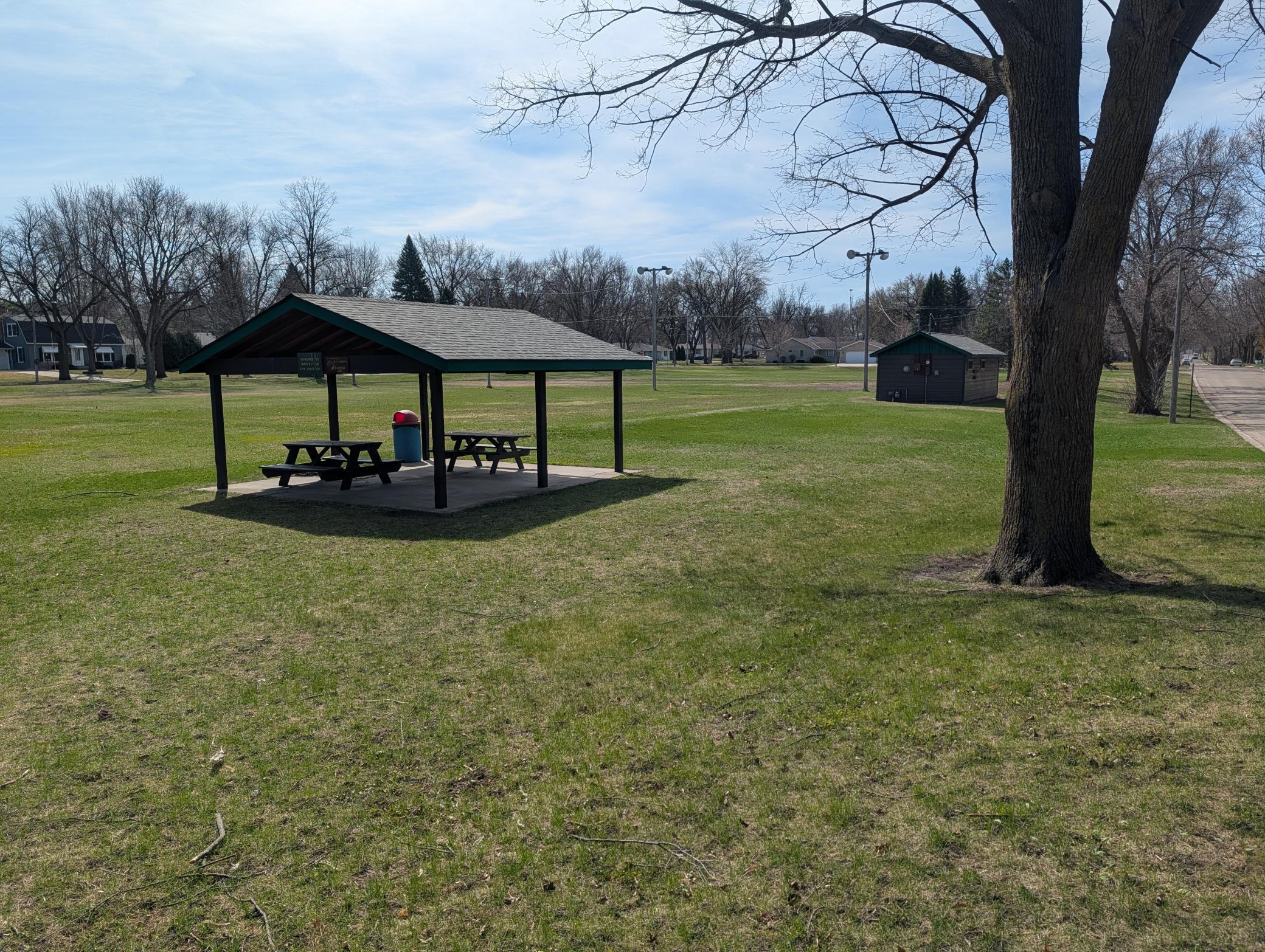 Park/Winter ice skating rink