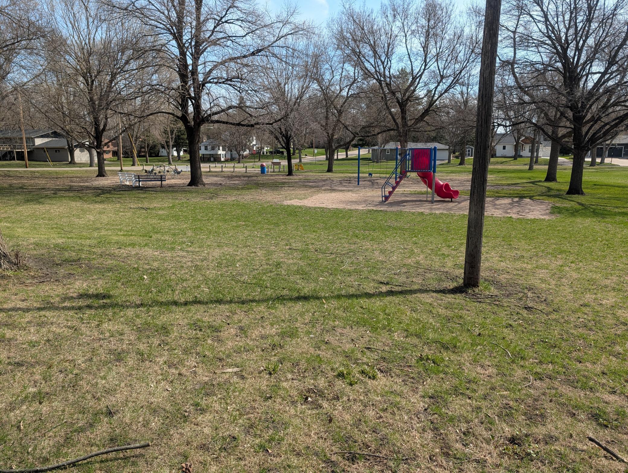 Park across the street