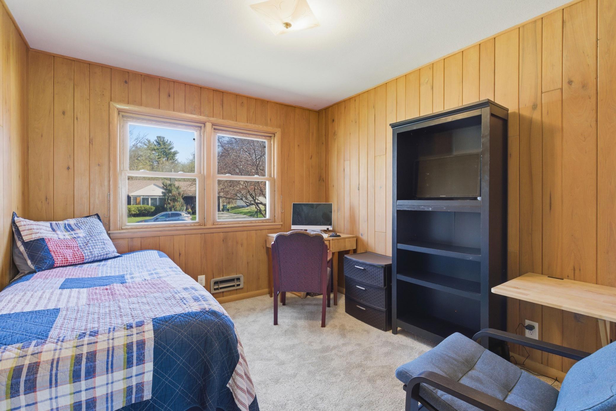 Three bedrooms on main level