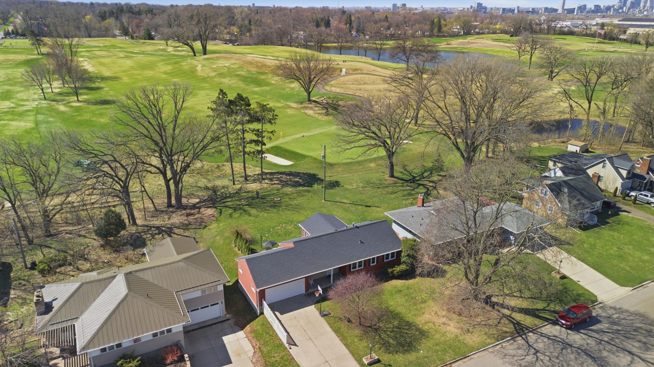 View of tree placement