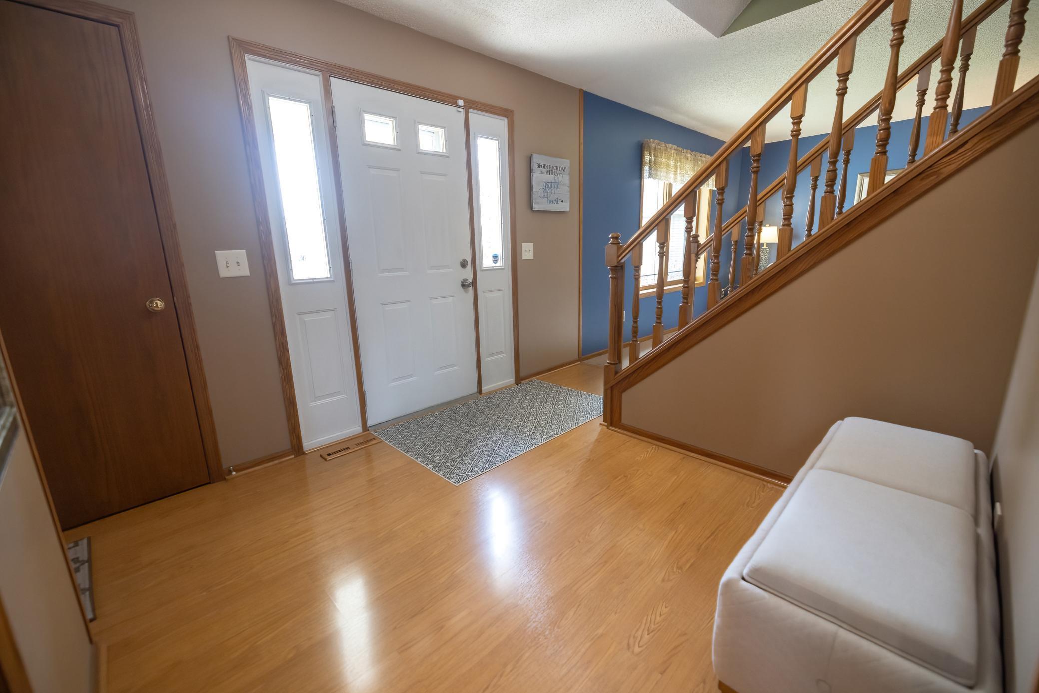 welcoming foyer entry