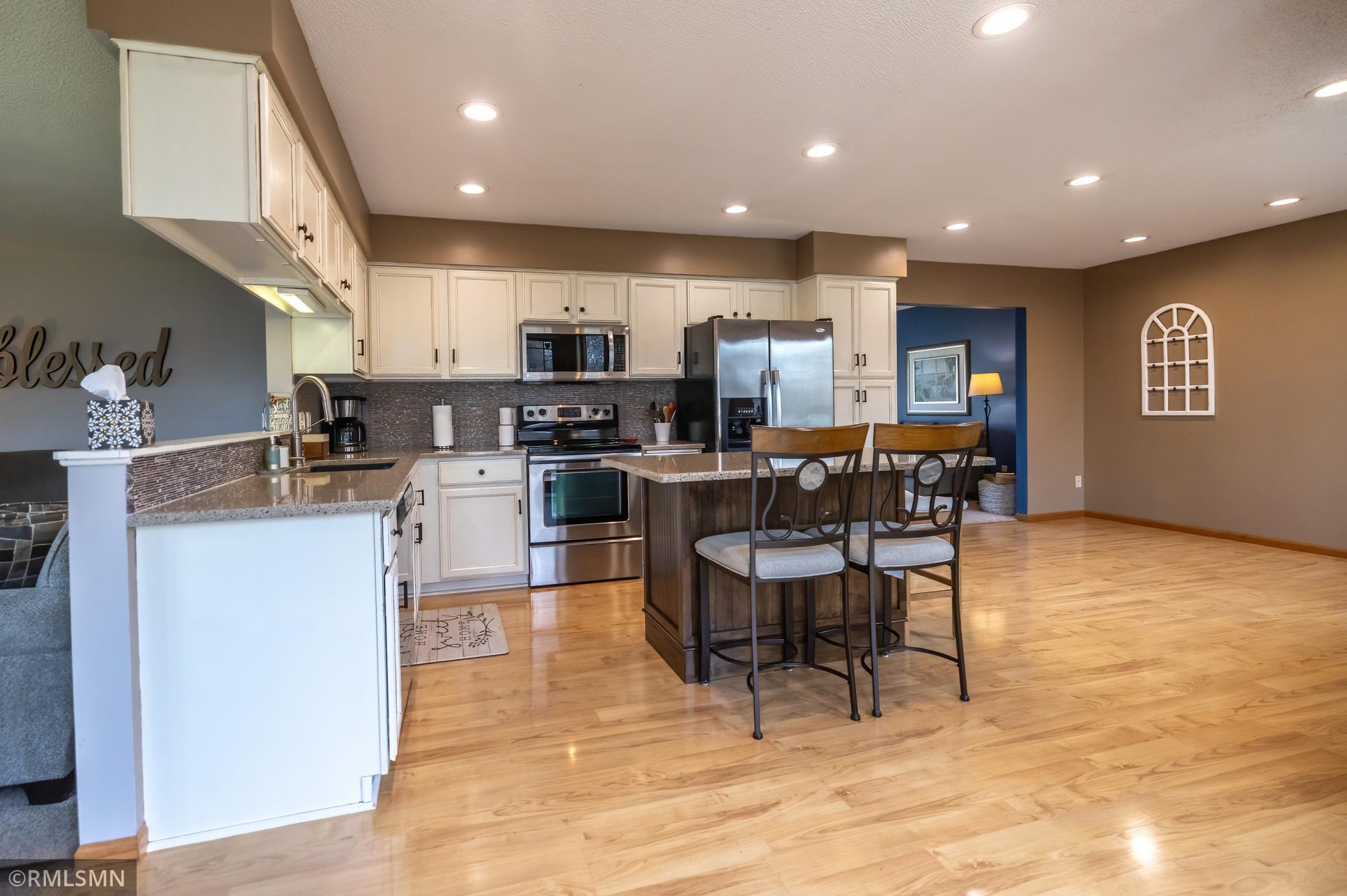 Open spacious kitchen