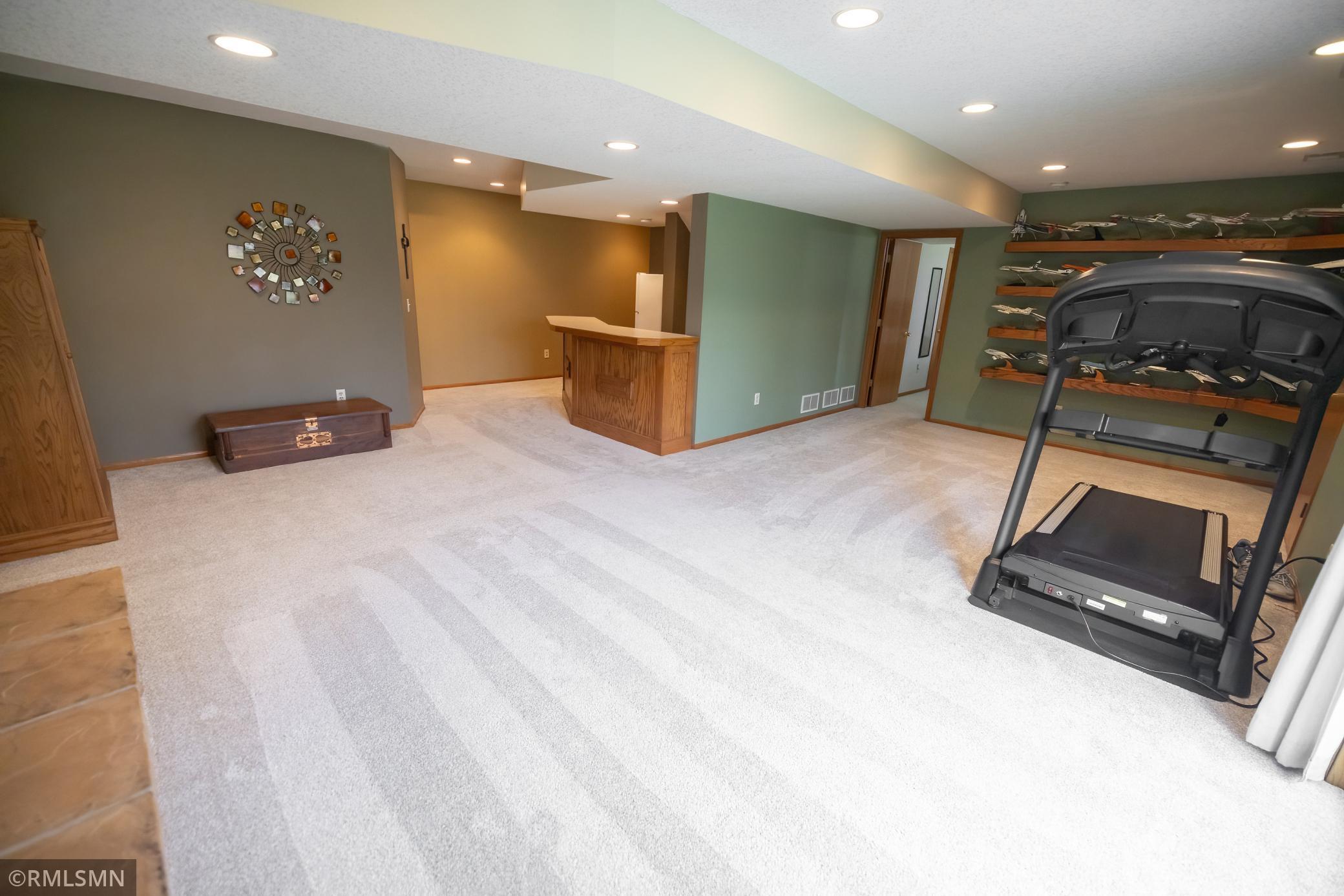 Family room lower level