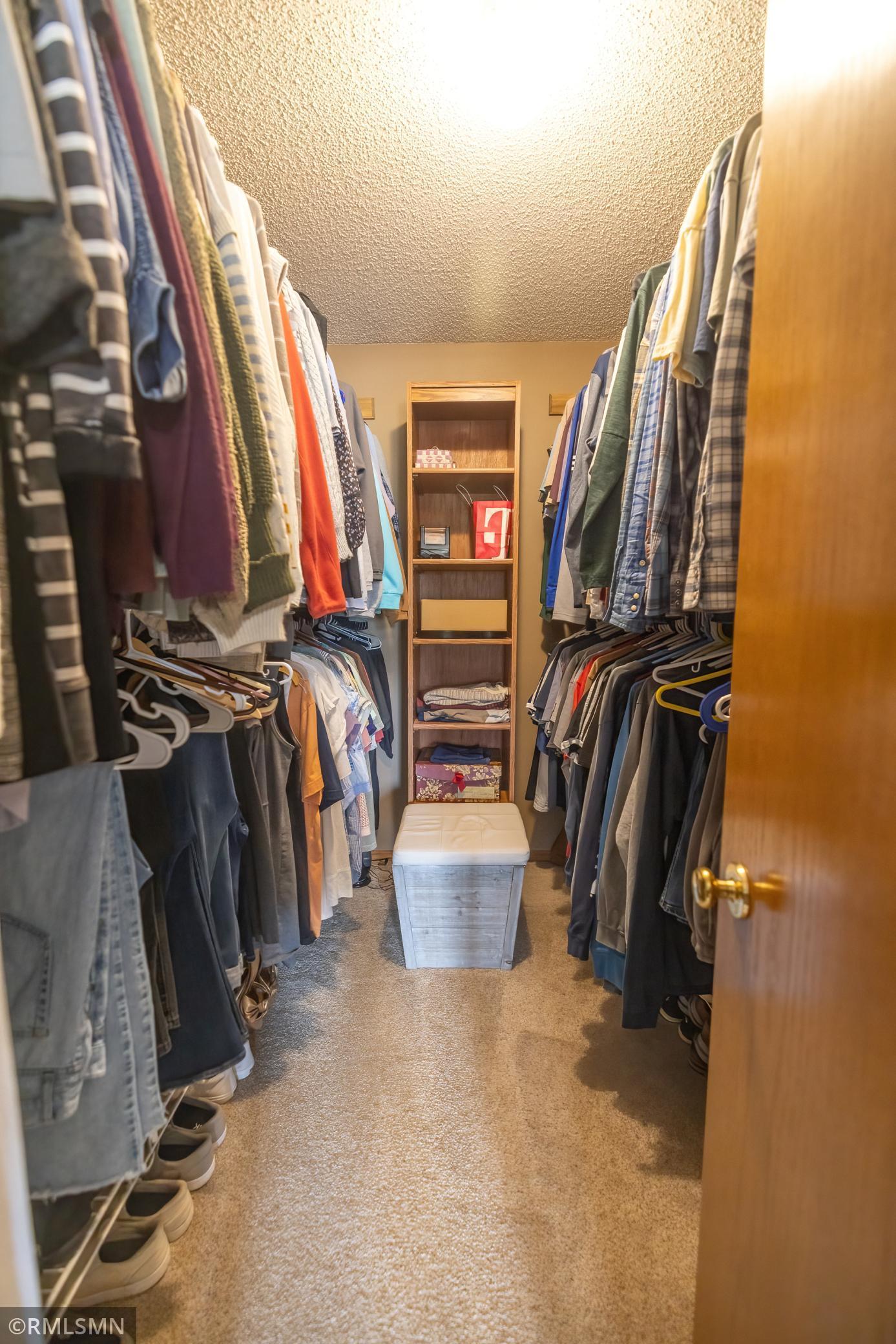 Owner's suite walk-in closet