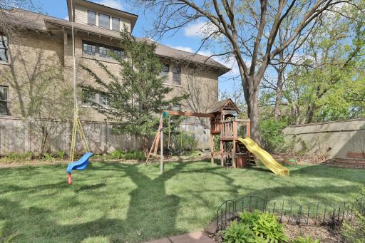 Deep, park-like lot featuring towering trees and exceptional privacy. This spacious backyard provides a comfortable buffer from neighbors and a beautiful, shaded canopyâperfect for family fun and peaceful outdoor living.