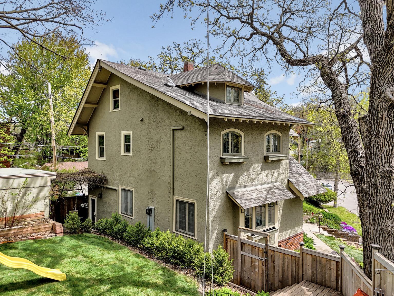 Deep, park-like lot featuring towering trees and exceptional privacy. This spacious backyard provides a comfortable buffer from neighbors and a beautiful, shaded canopy—perfect for family fun and peaceful outdoor living.