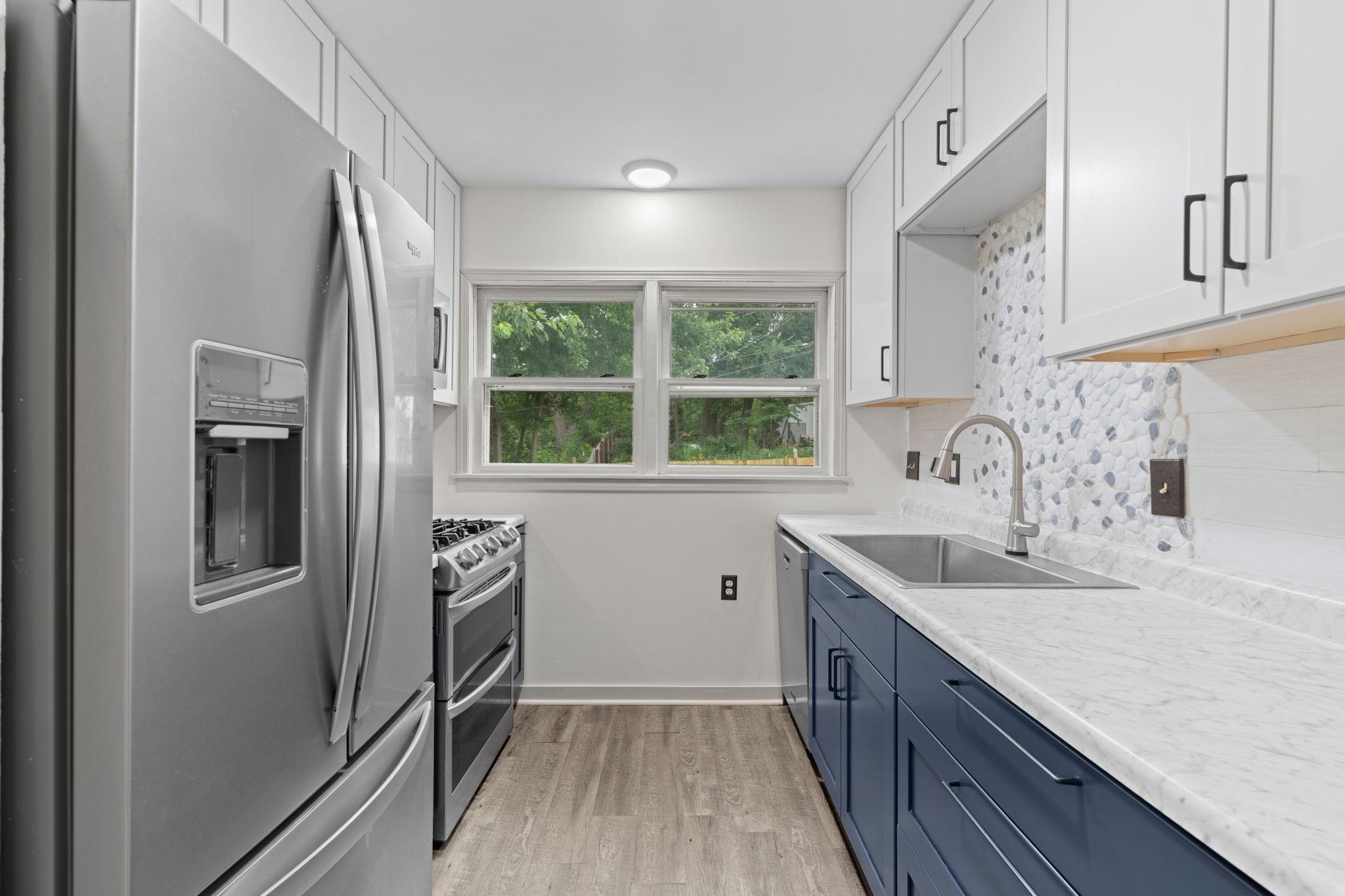 New cabinets, appliances, fixtures...