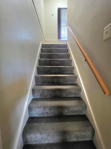 These steps lead up to a private retreat.