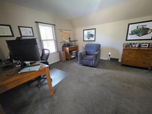 Upstairs bonus room is ready for your dreams