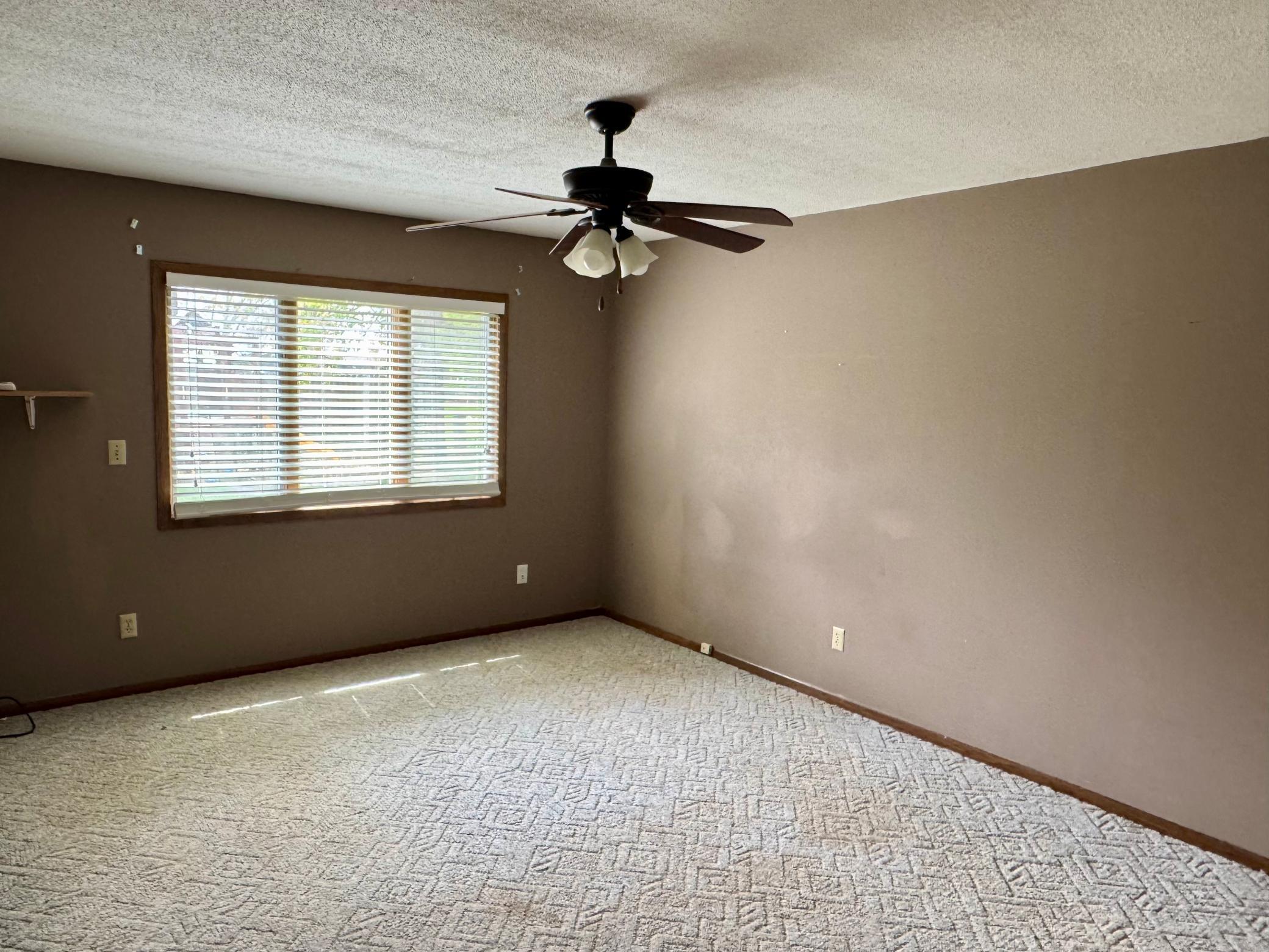 Main floor primary bedroom
