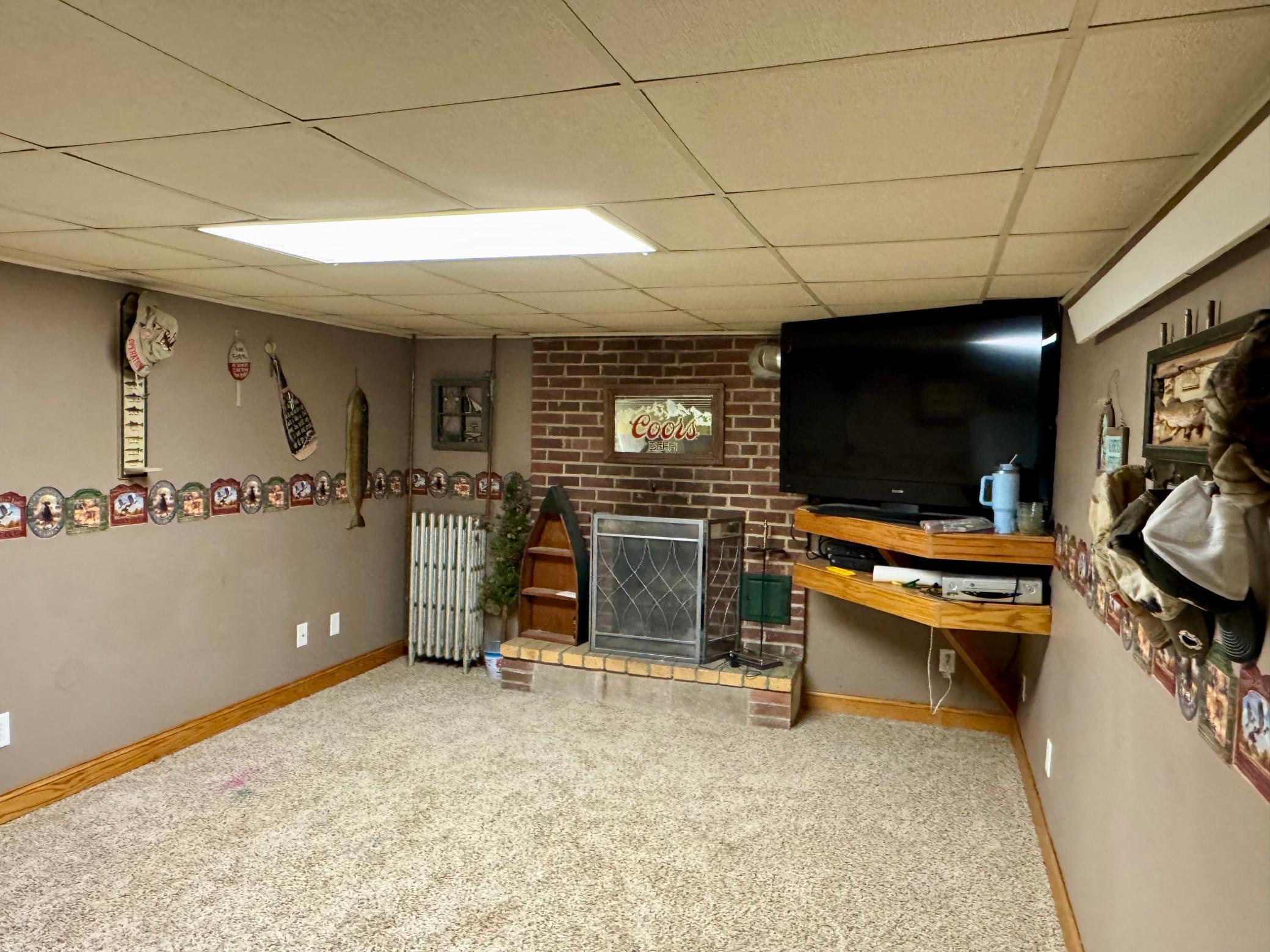 Basement family room