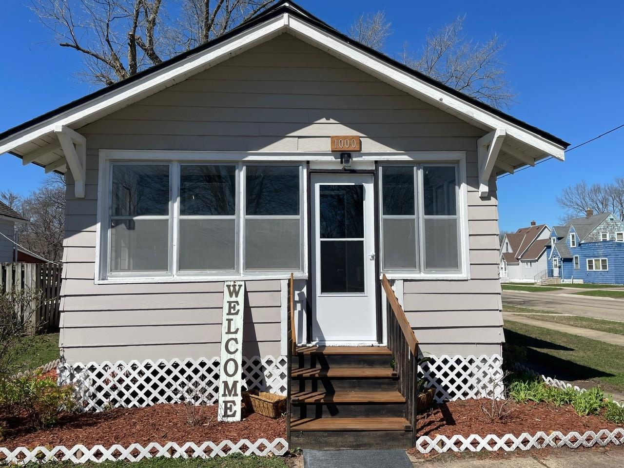Welcoming front porch