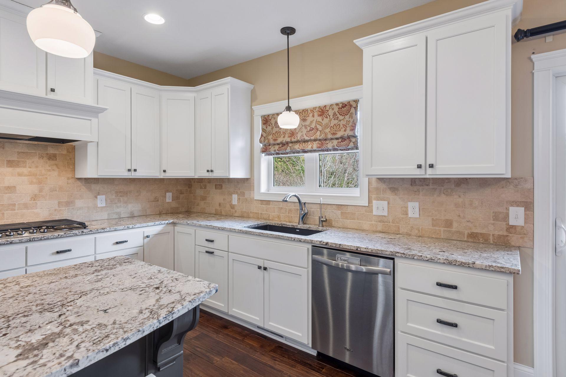 Beautiful view out the back of the home