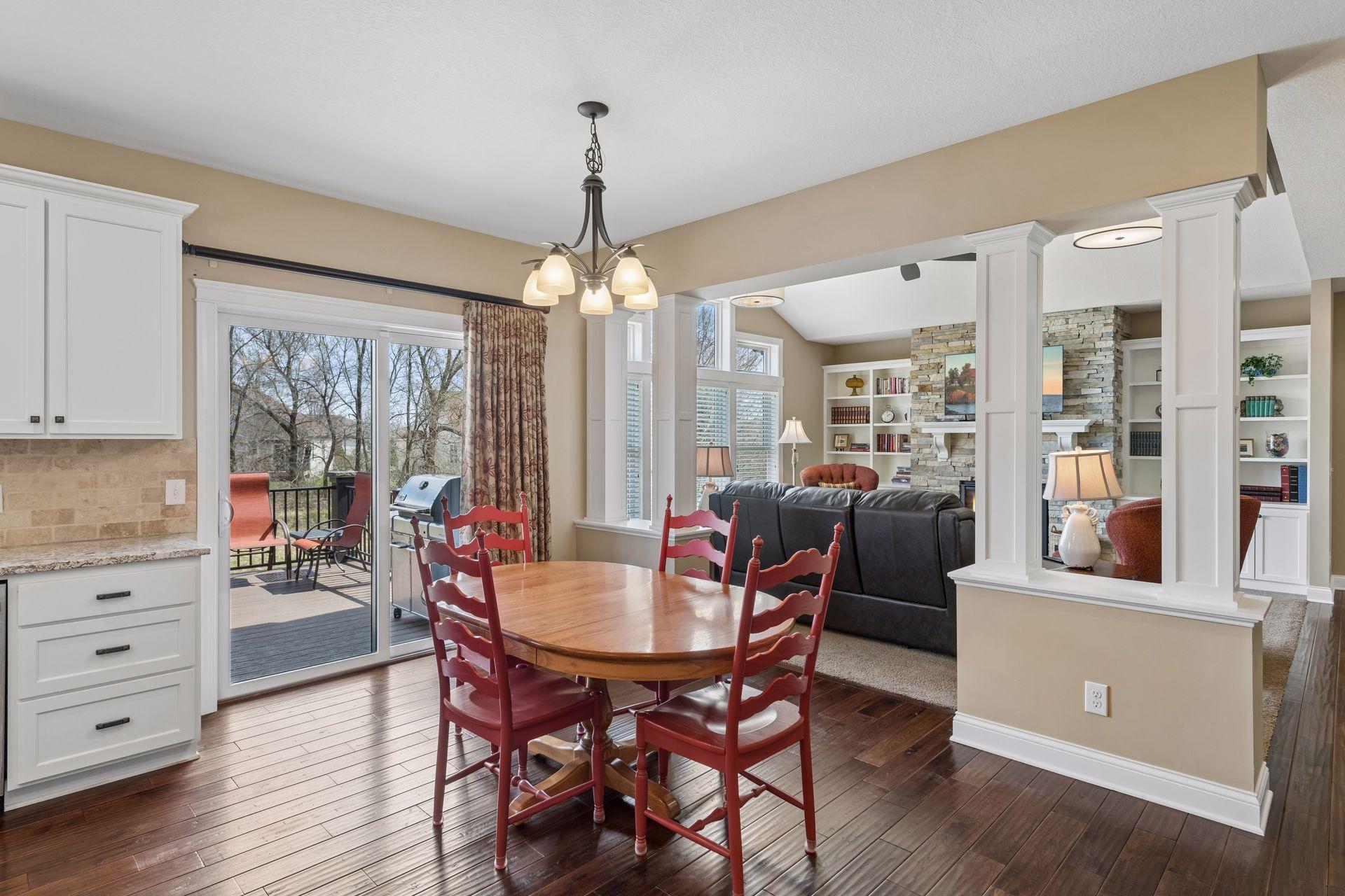 Dedicated dining space