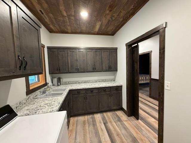 Spacious Laundry Counter and Sink