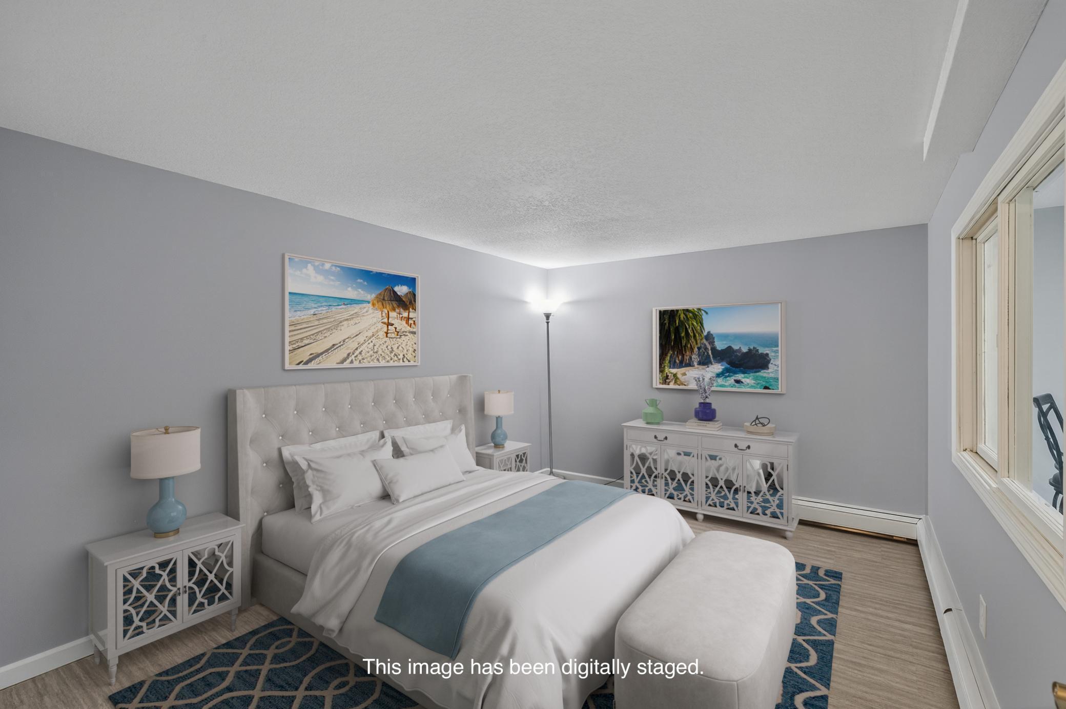 Lower Level Bedroom *Digitally Staged*