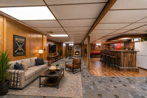 Virtually staged images are provided to help visualize property's potential.