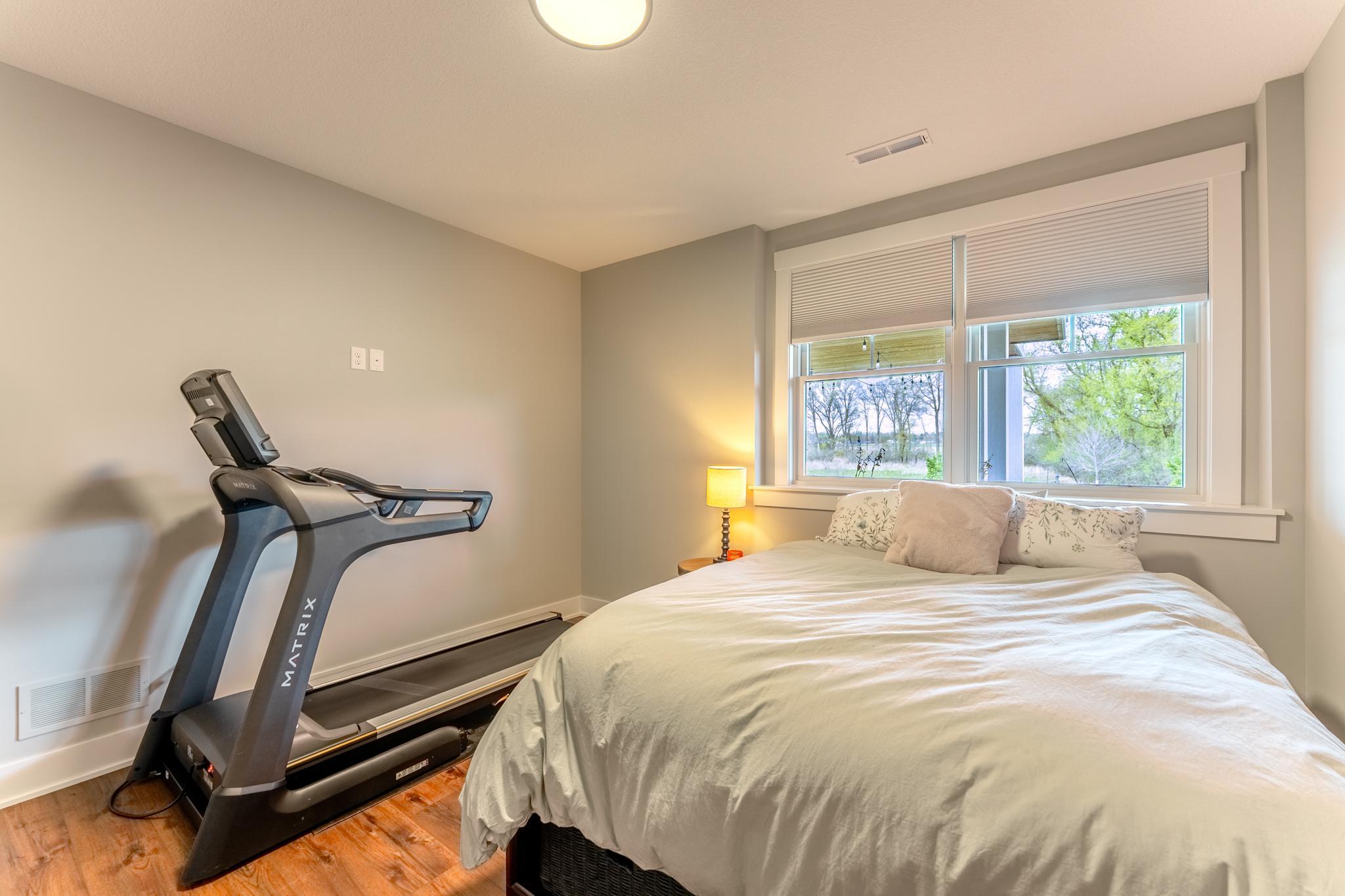 Third bedroom on this level is currently doubling as owner's workout space when not used by visiting family.